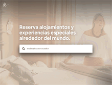 Tablet Screenshot of es.airbnb.com