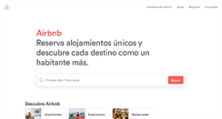 Desktop Screenshot of airbnb.es