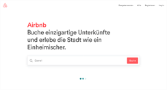 Desktop Screenshot of airbnb.de