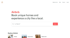 Desktop Screenshot of airbnb.com.au