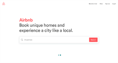 Desktop Screenshot of airbnb.co.uk
